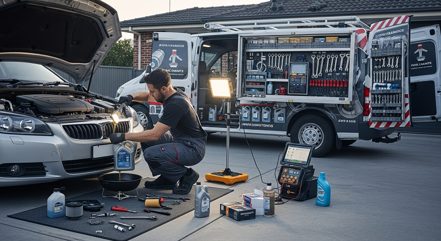 Full mobile car service Melbourne