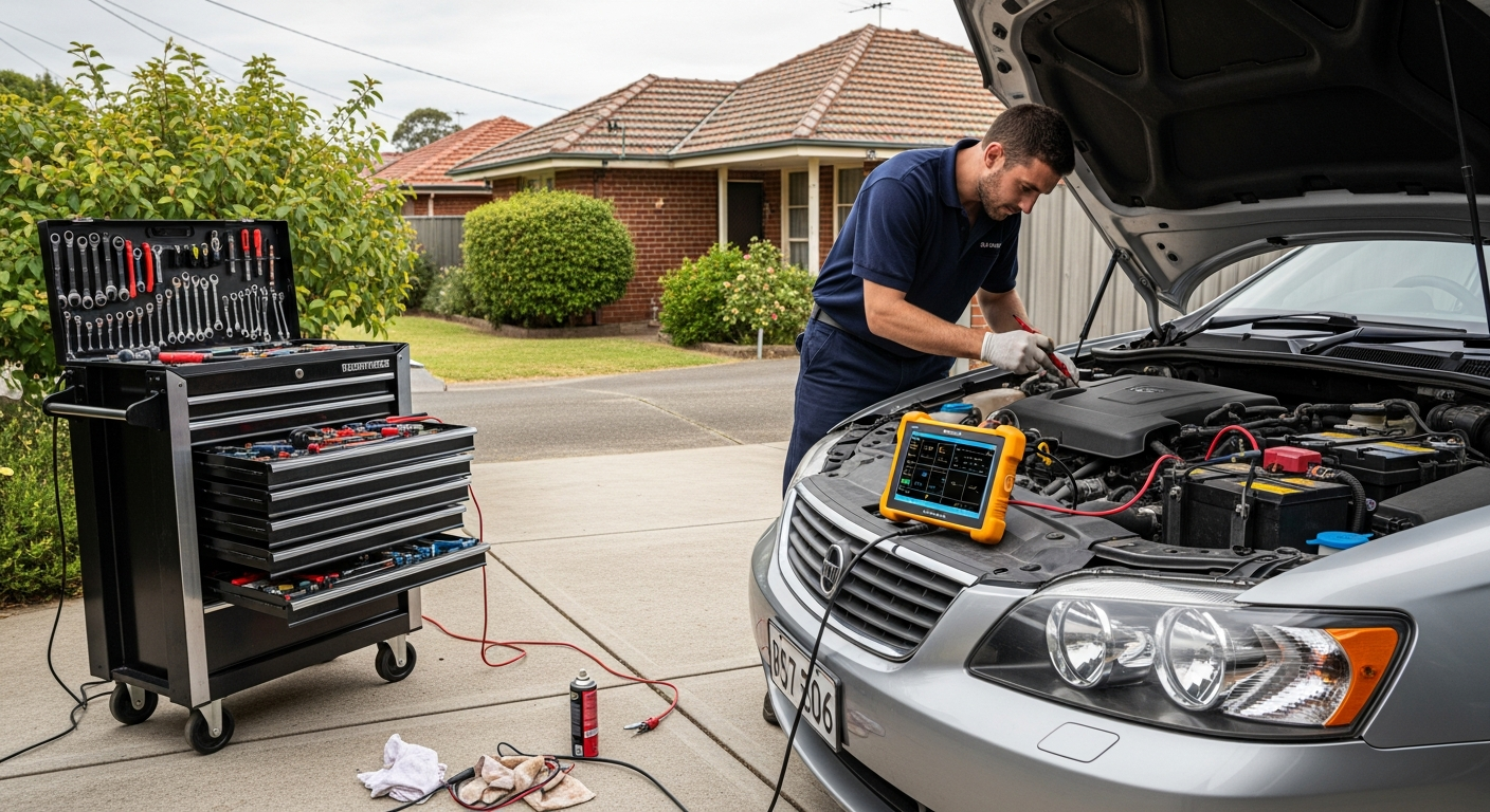 Auto electrician diagnostic