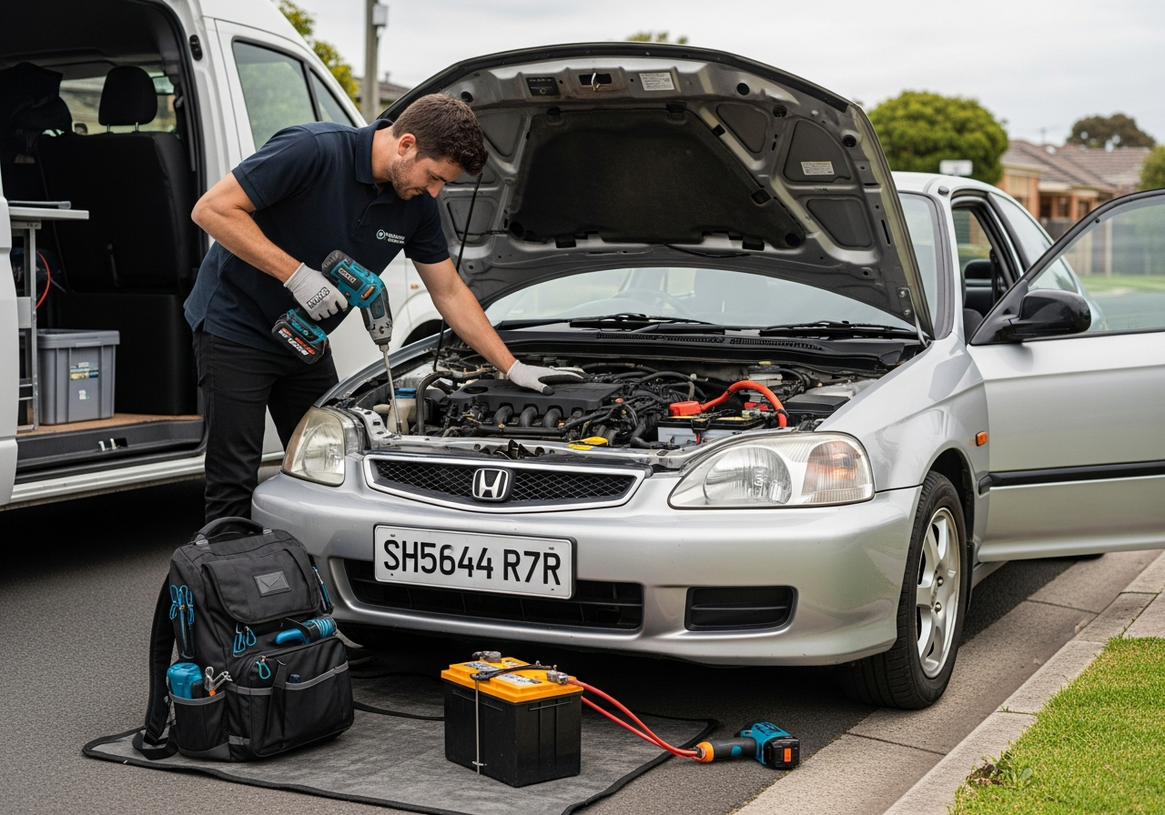 Battery replacement onsite