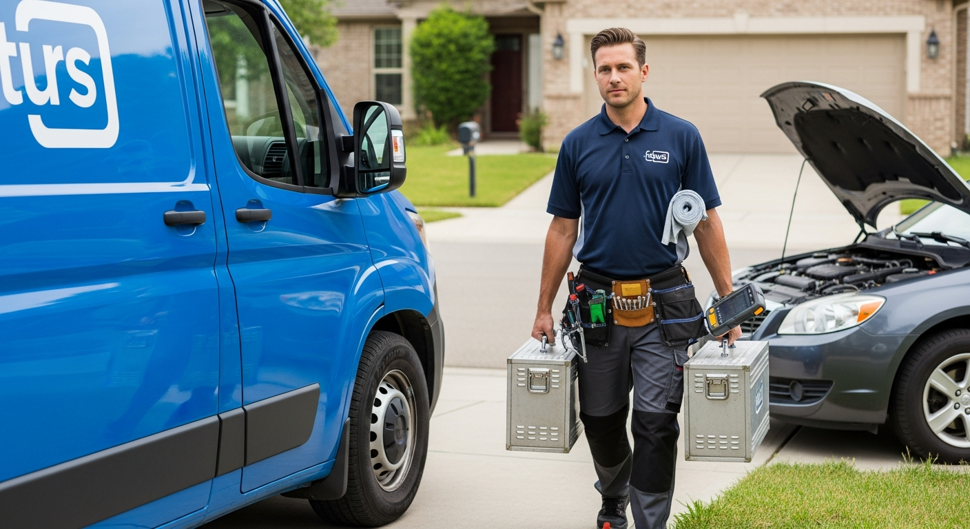 Mobile mechanic van Melbourne