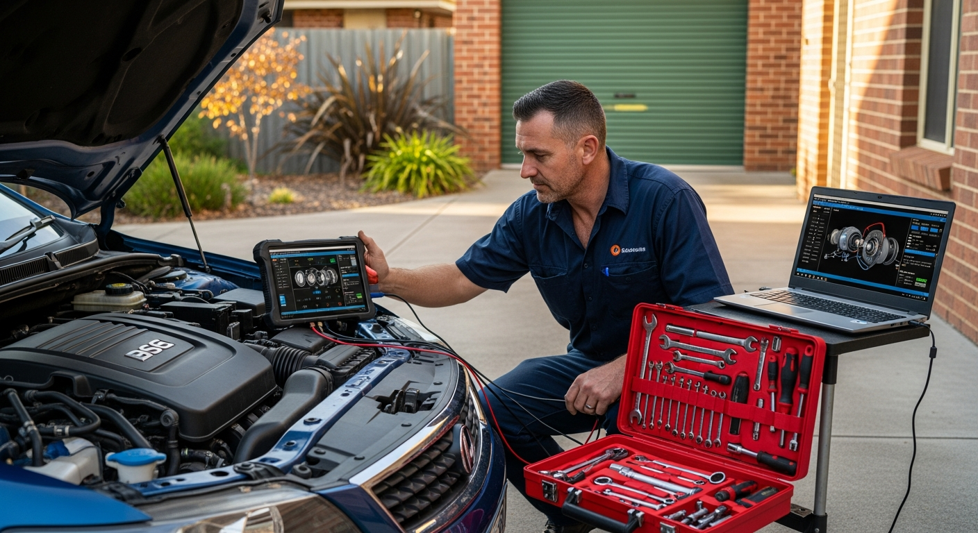 Mobile auto mechanic Melbourne onsite