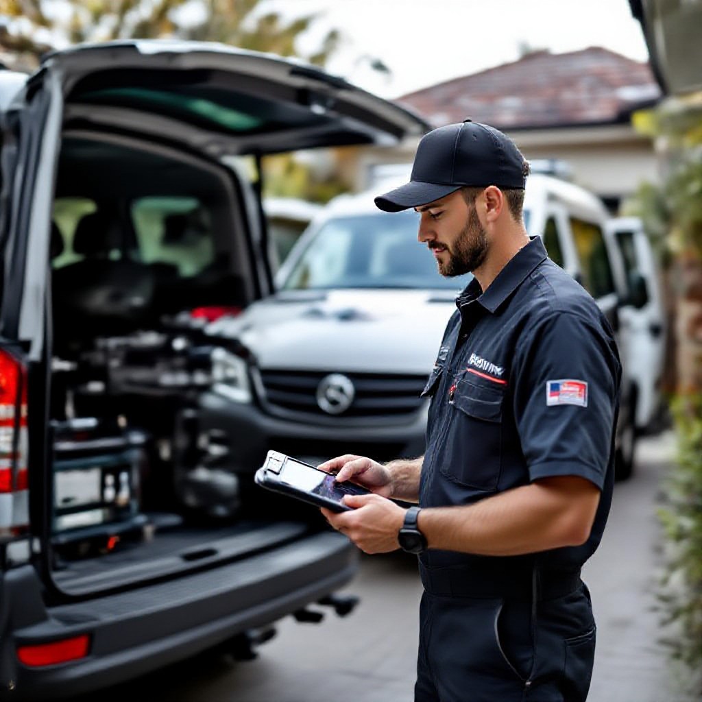 Mobile mechanic van Melbourne