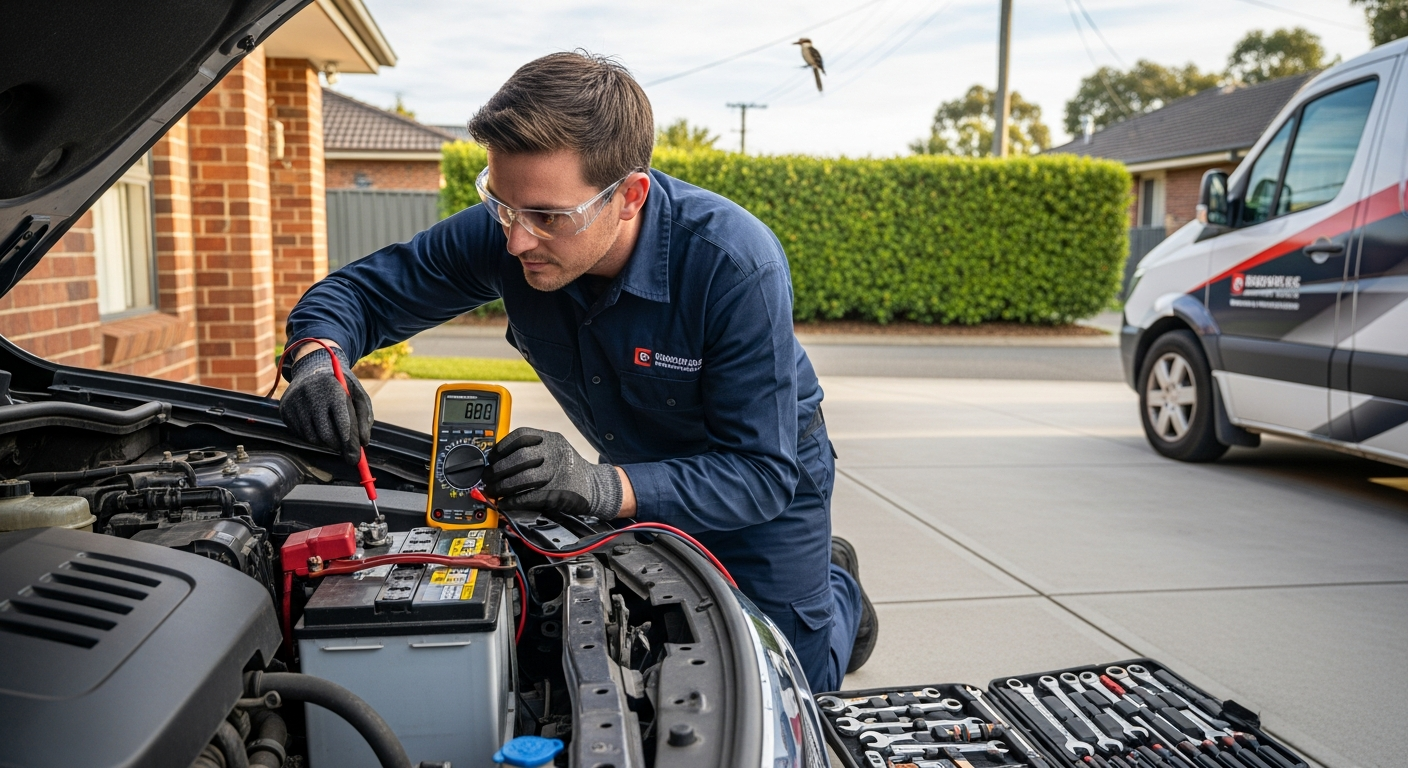 Mobile electrical car mechanic Melbourne