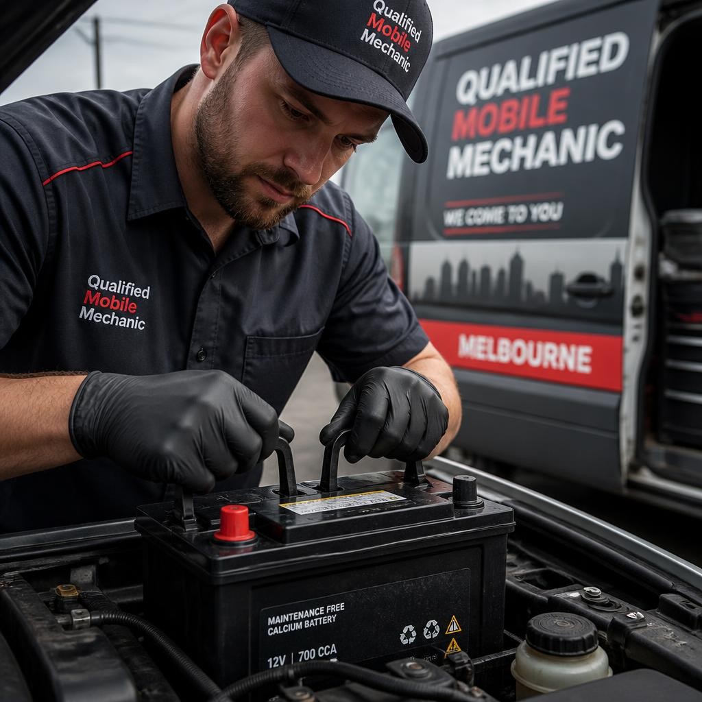 Portable car battery repair in Melbourne