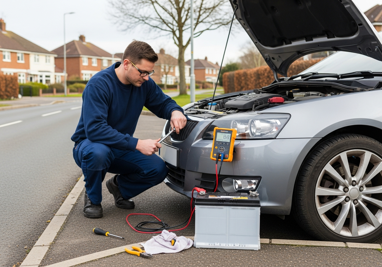 Battery replacement onsite