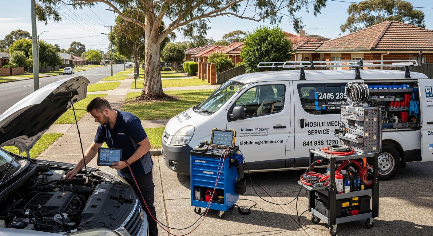 On-site mechanic at your home