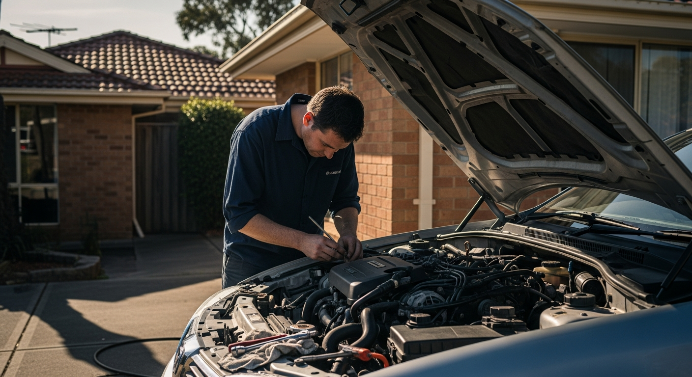Mobile mechanic servicing in Melbourne