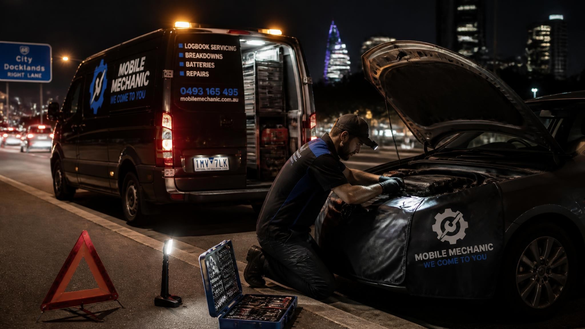 24/7 mobile car repair service in Melbourne