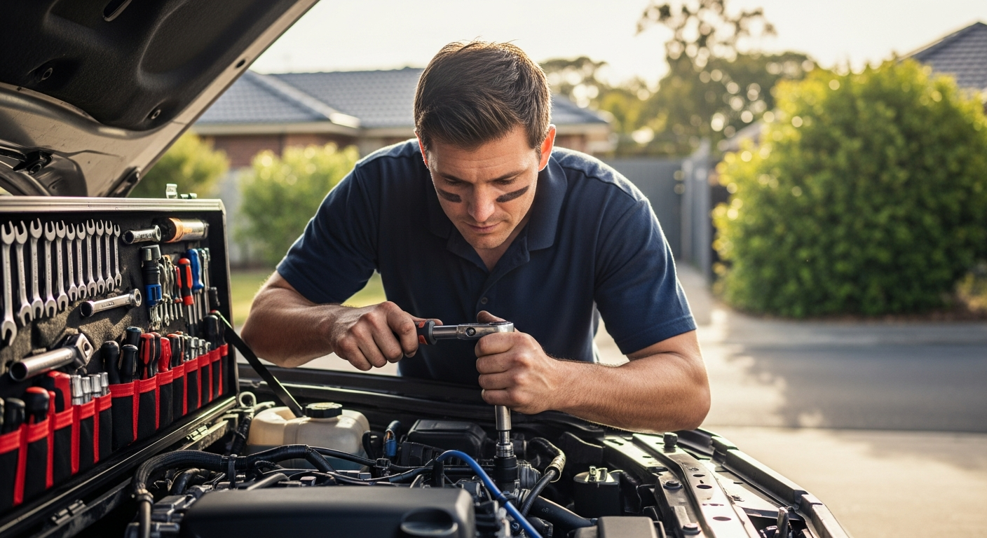 Fix your car at home mechanic