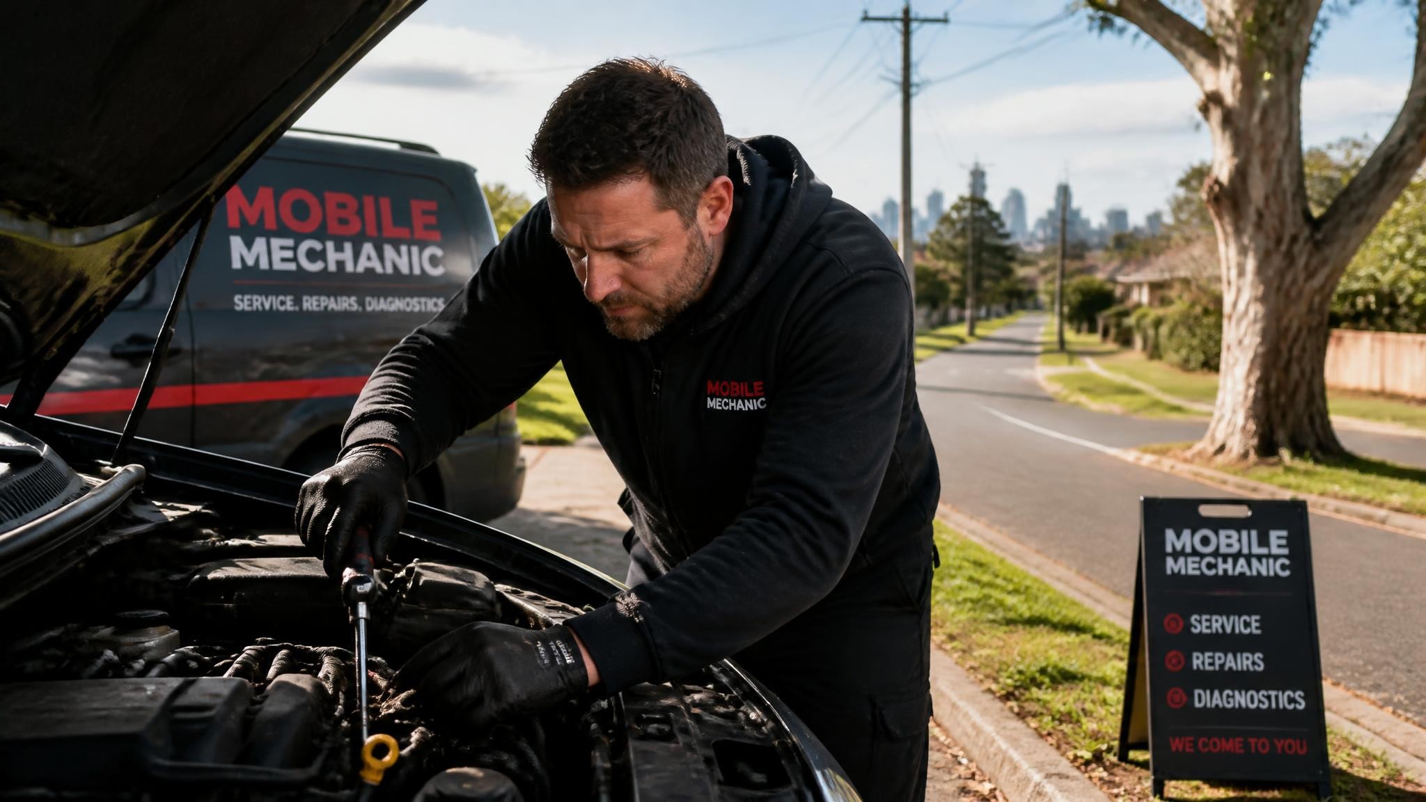 Mobile mechanic servicing Melbourne suburbs