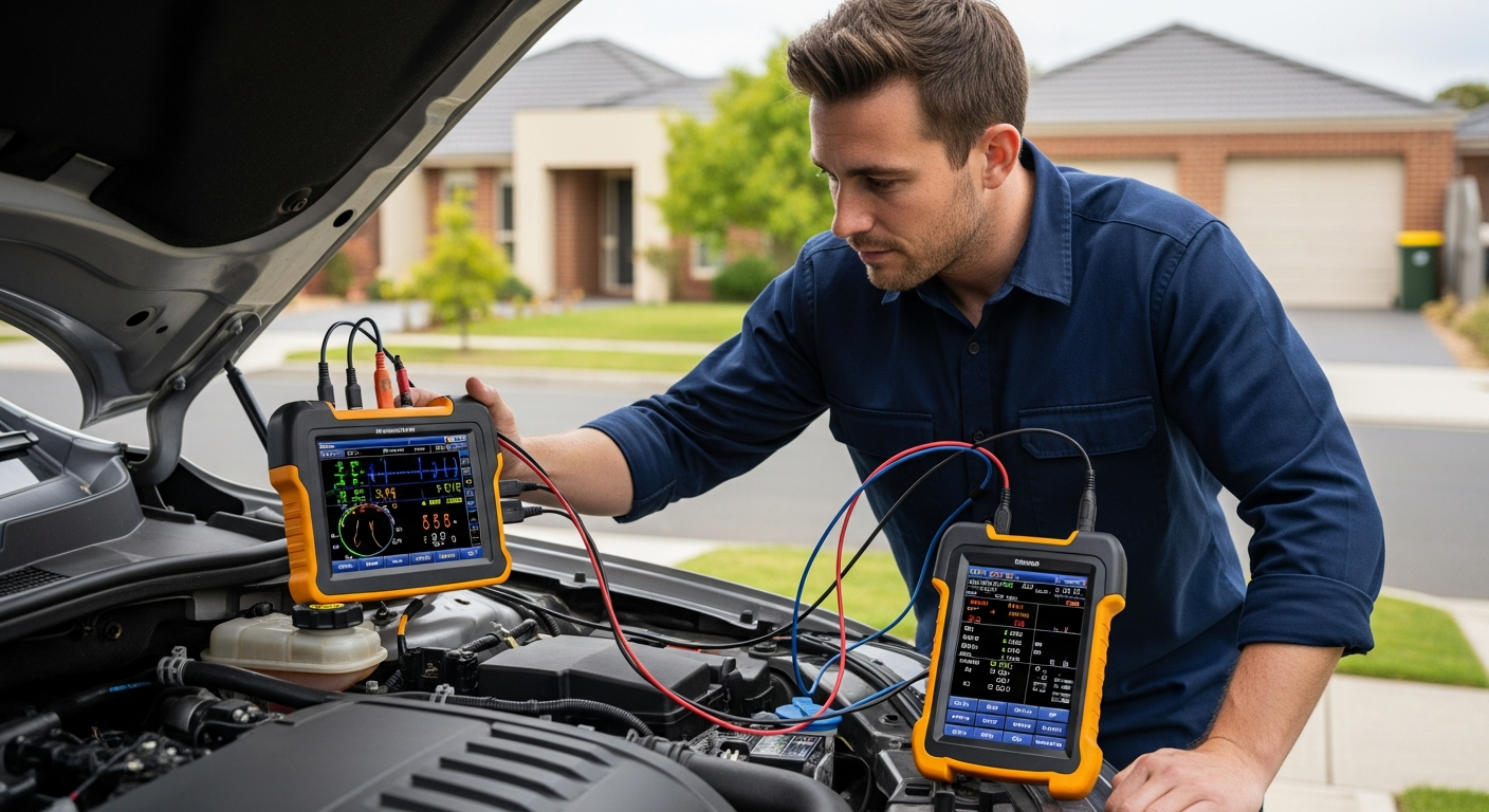 Mobile car repair diagnosis