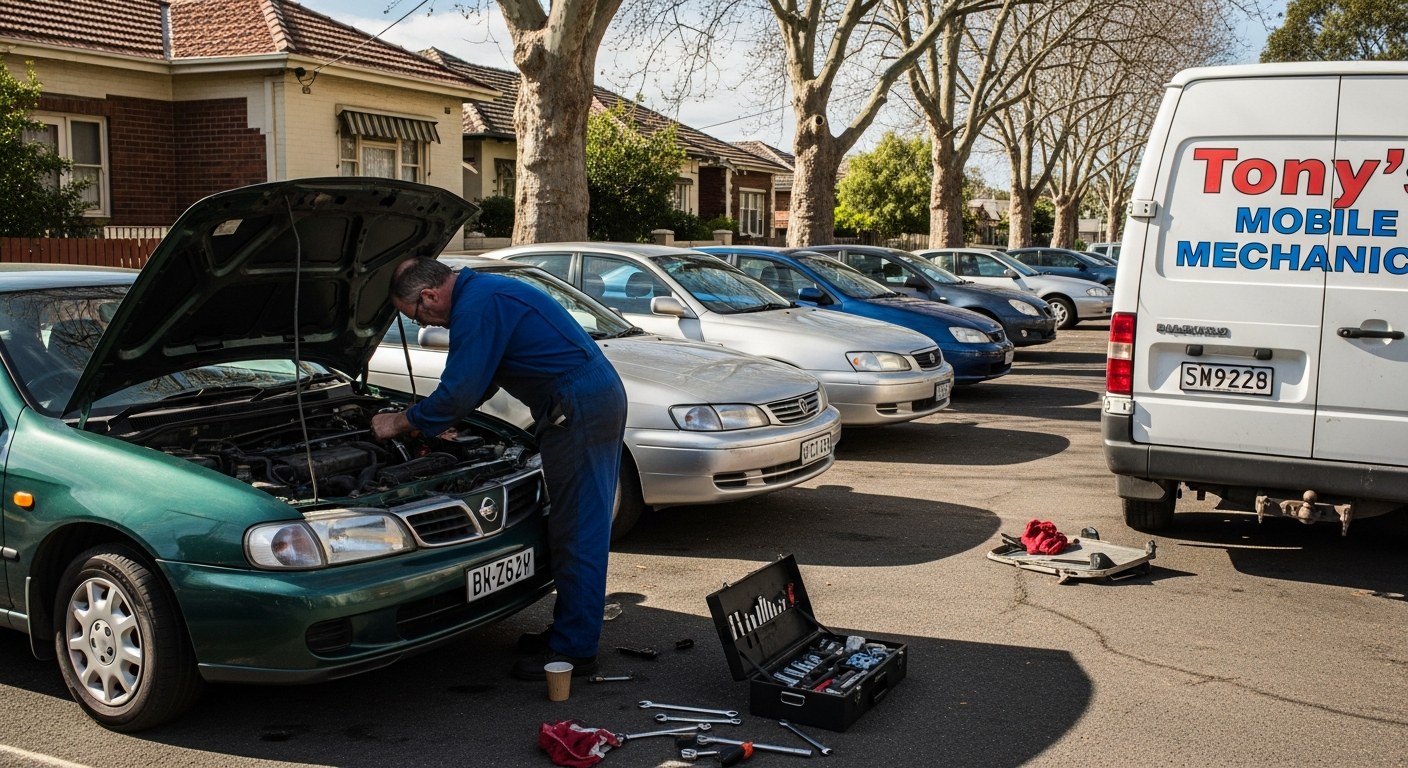 Mobile mechanic Melbourne suburbs
