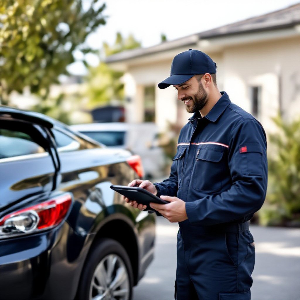 Mobile mechanic diagnostics onsite