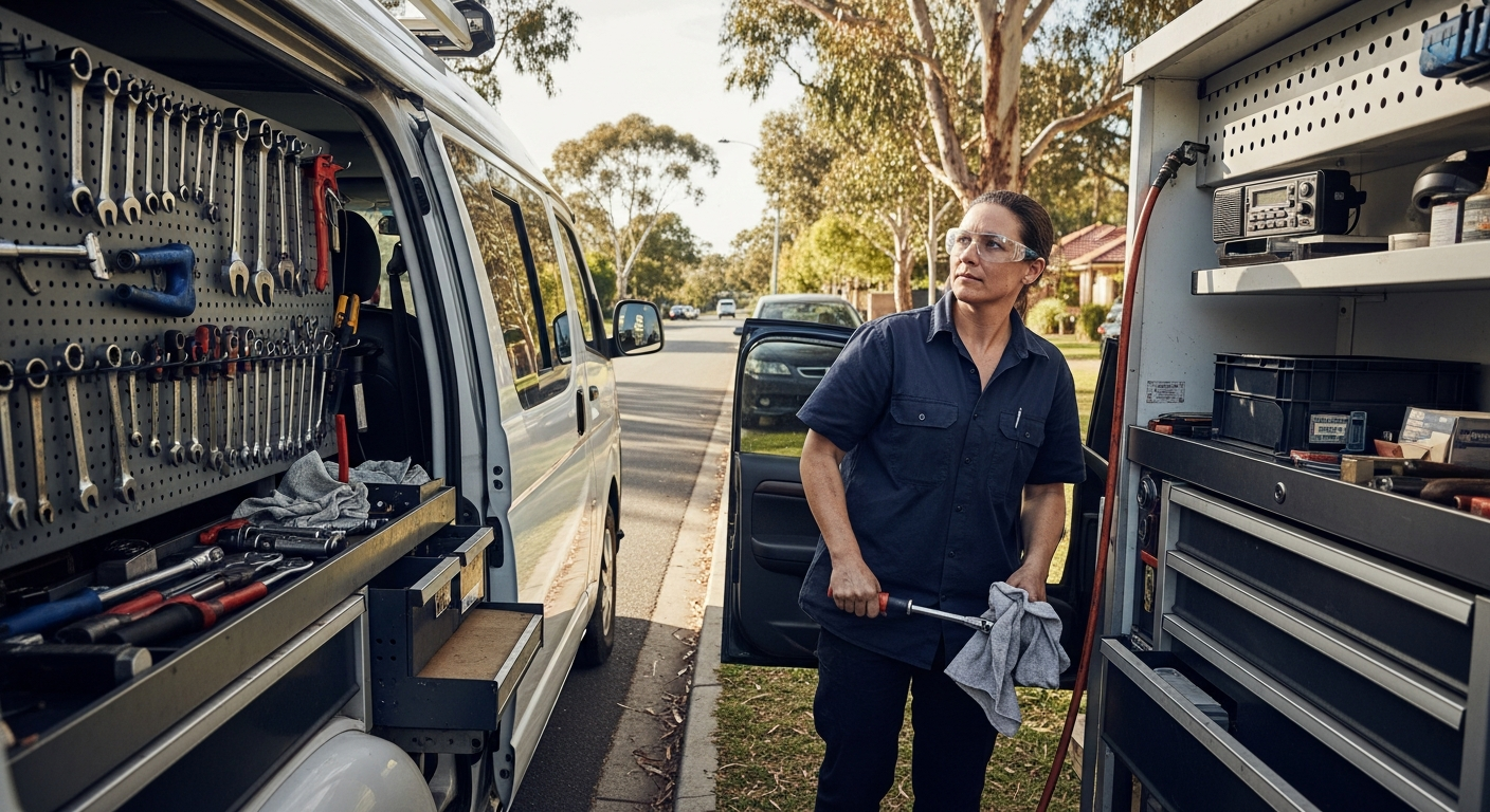 Mobile mechanic van Melbourne