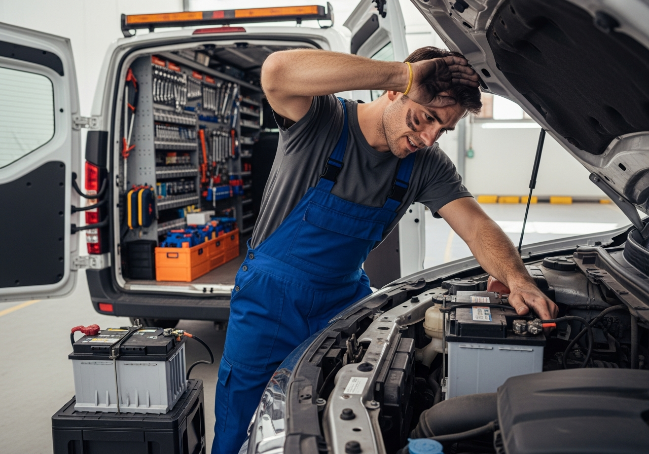 Battery replacement onsite