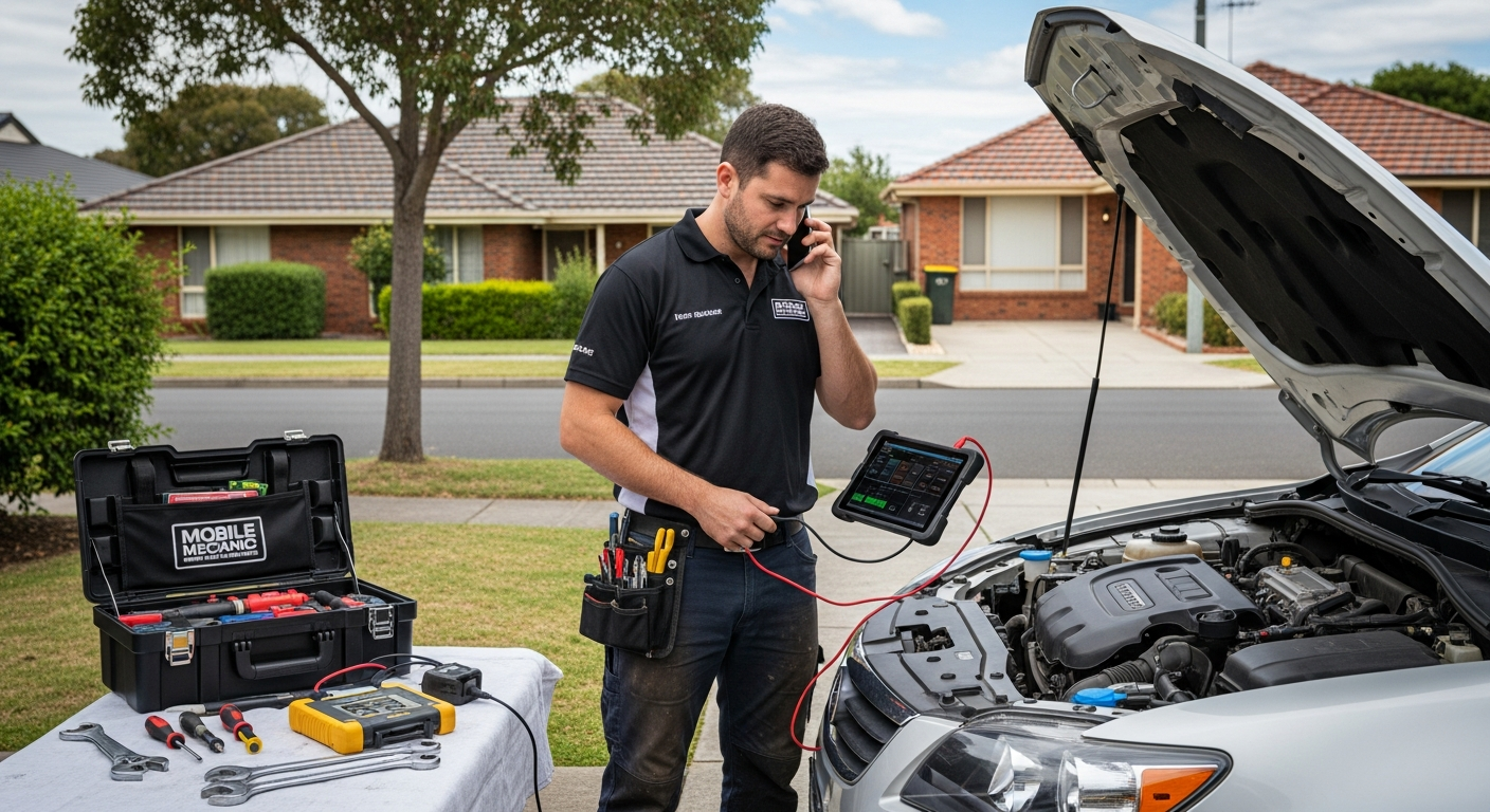 Mobile mechanic calling