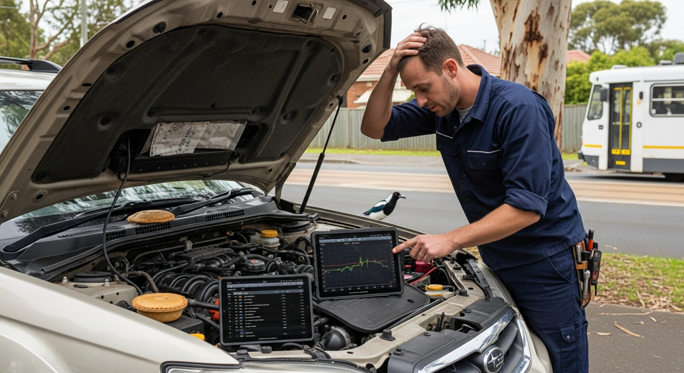 Car diagnostic during routine service