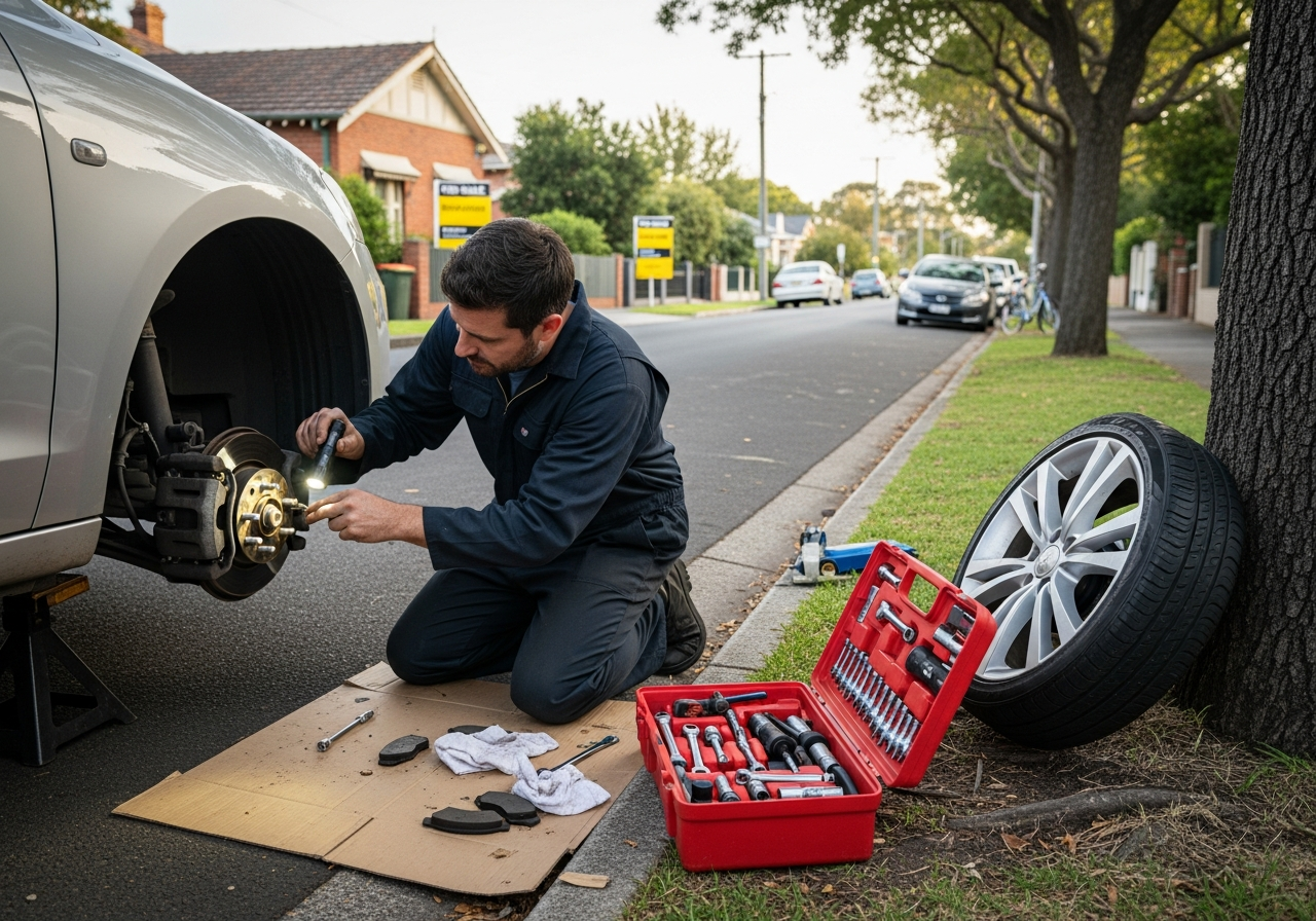 Onsite brake repair nearby mechanic