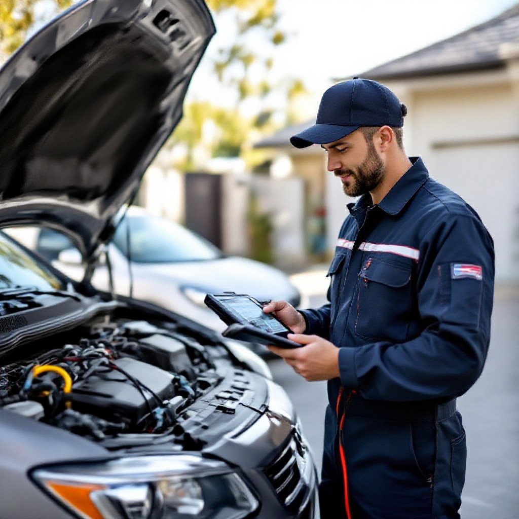 automotive electrician onsite