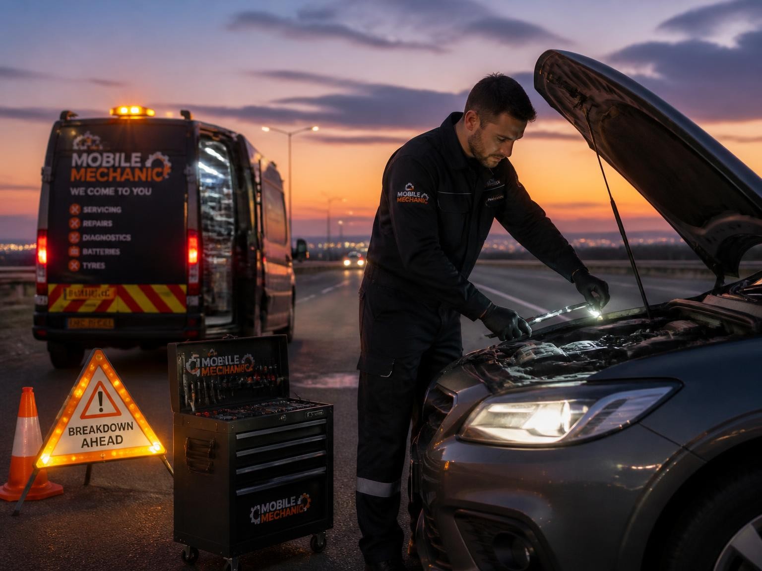 Emergency roadside mobile mechanic assistance in Melbourne