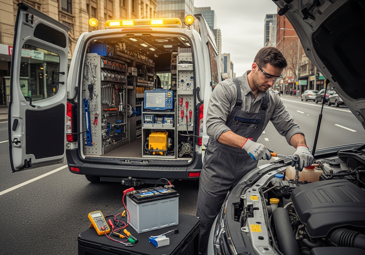 Onsite battery replacement Melbourne