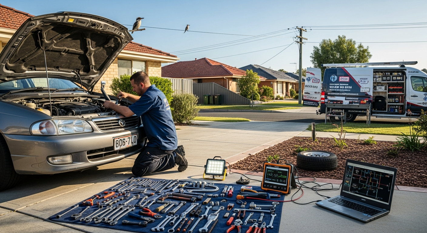 Mobile mechanic onsite