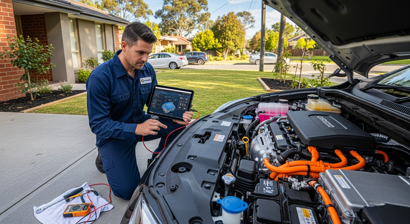 Hybrid mobile mechanic Melbourne