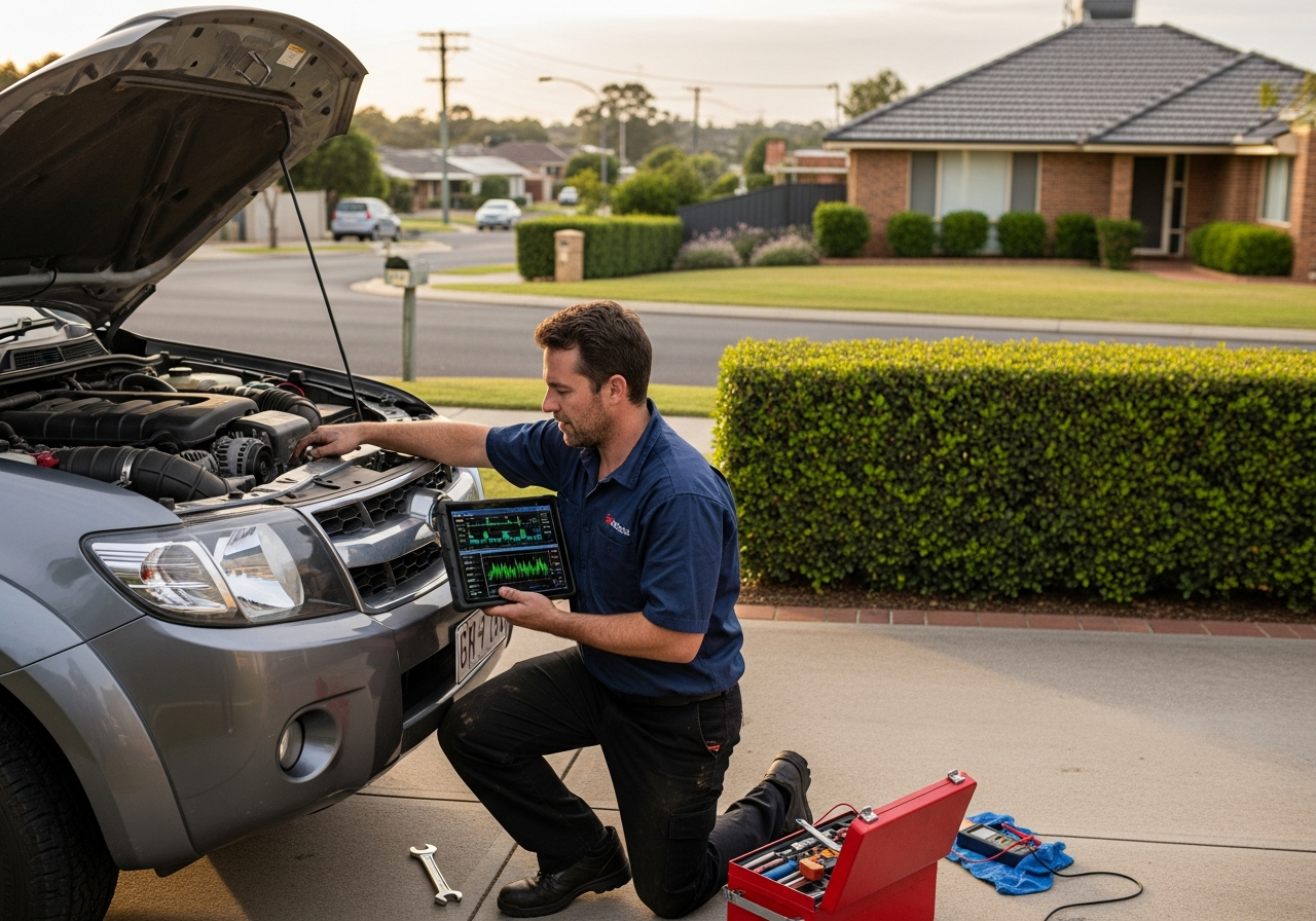 Diesel diagnostic onsite