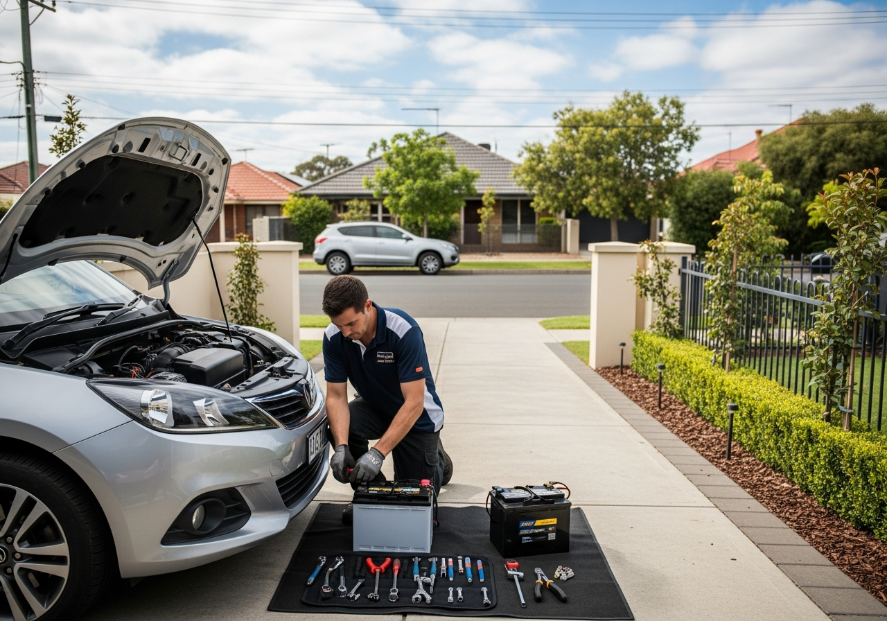 Battery replacement onsite