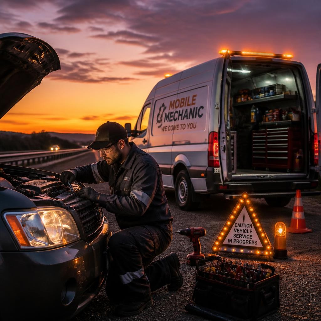 Fast roadside mobile mechanic repair service in Melbourne