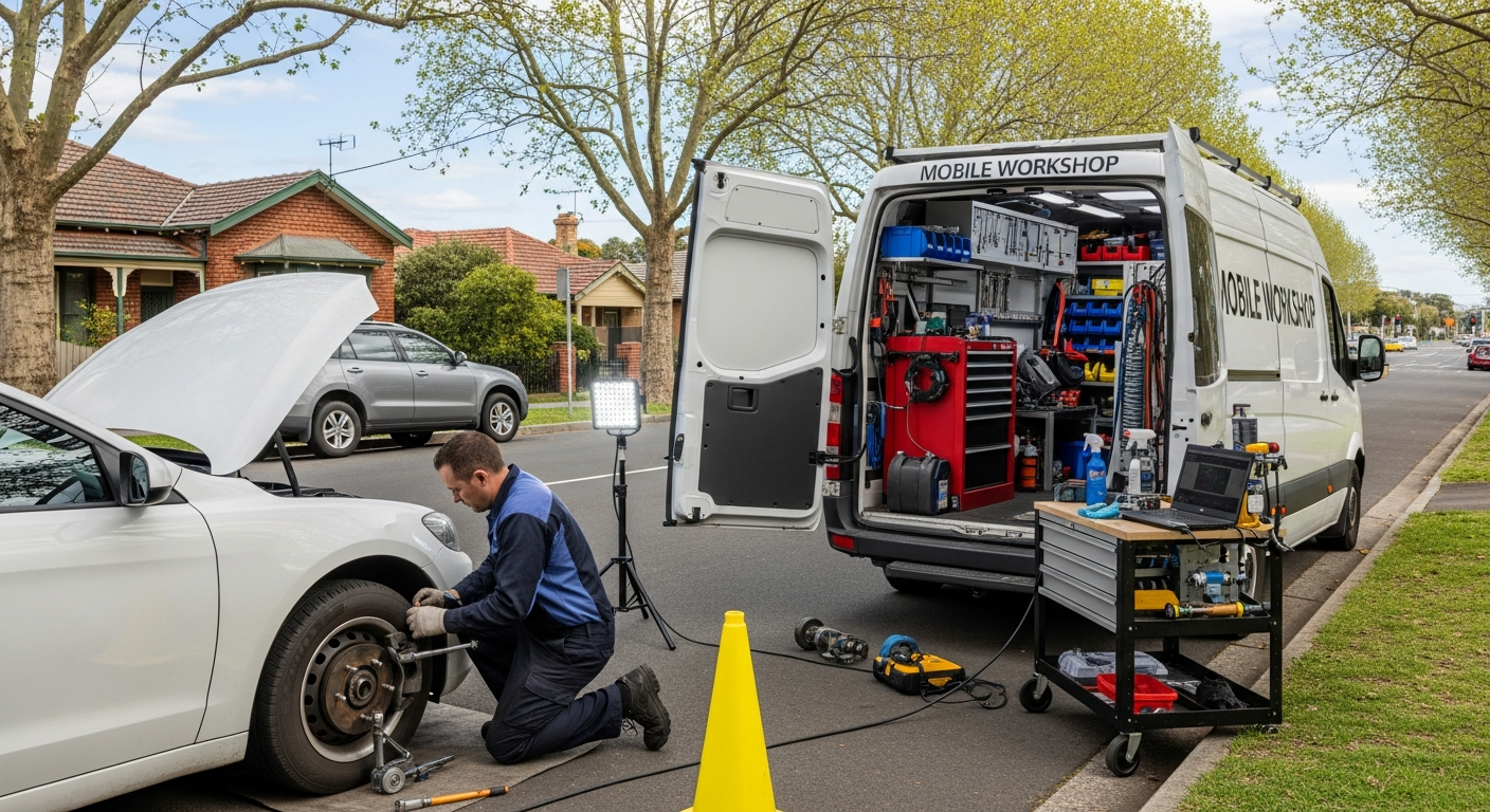Mobile mechanic service areas Melbourne