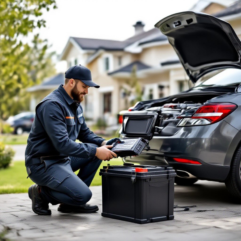 Mobile battery replacement Airport West