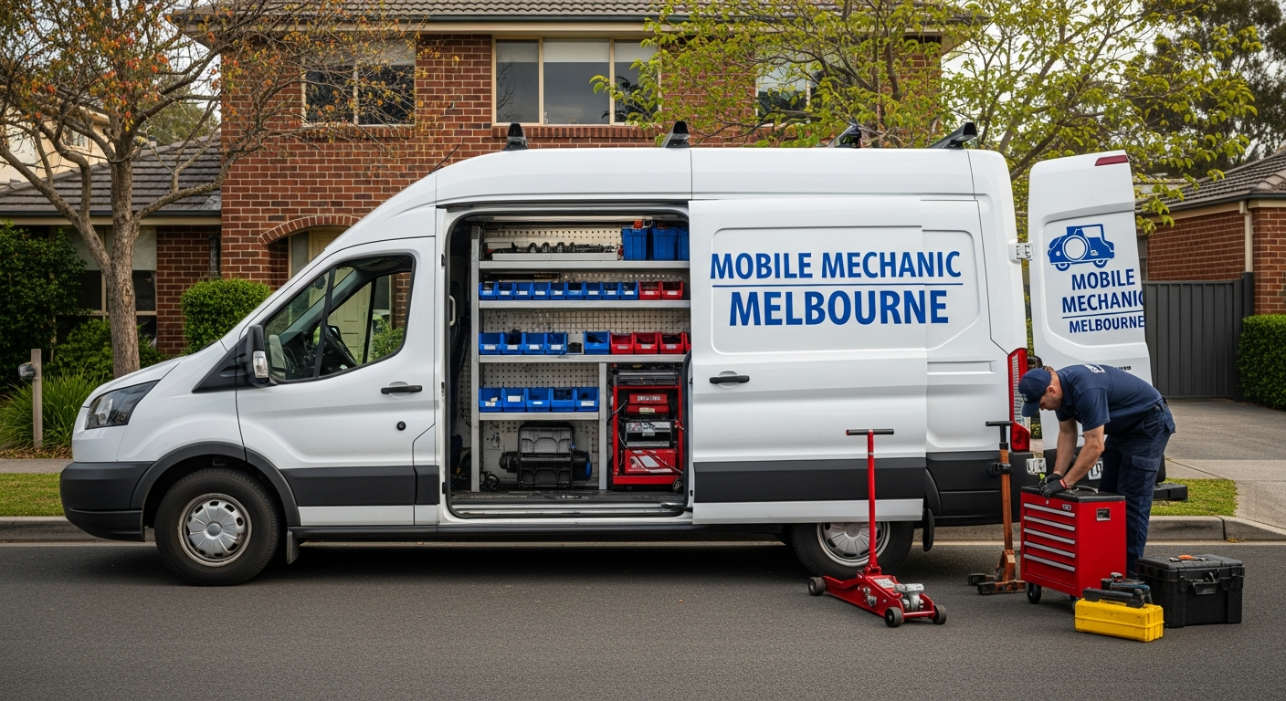 Mobile car servicing at home