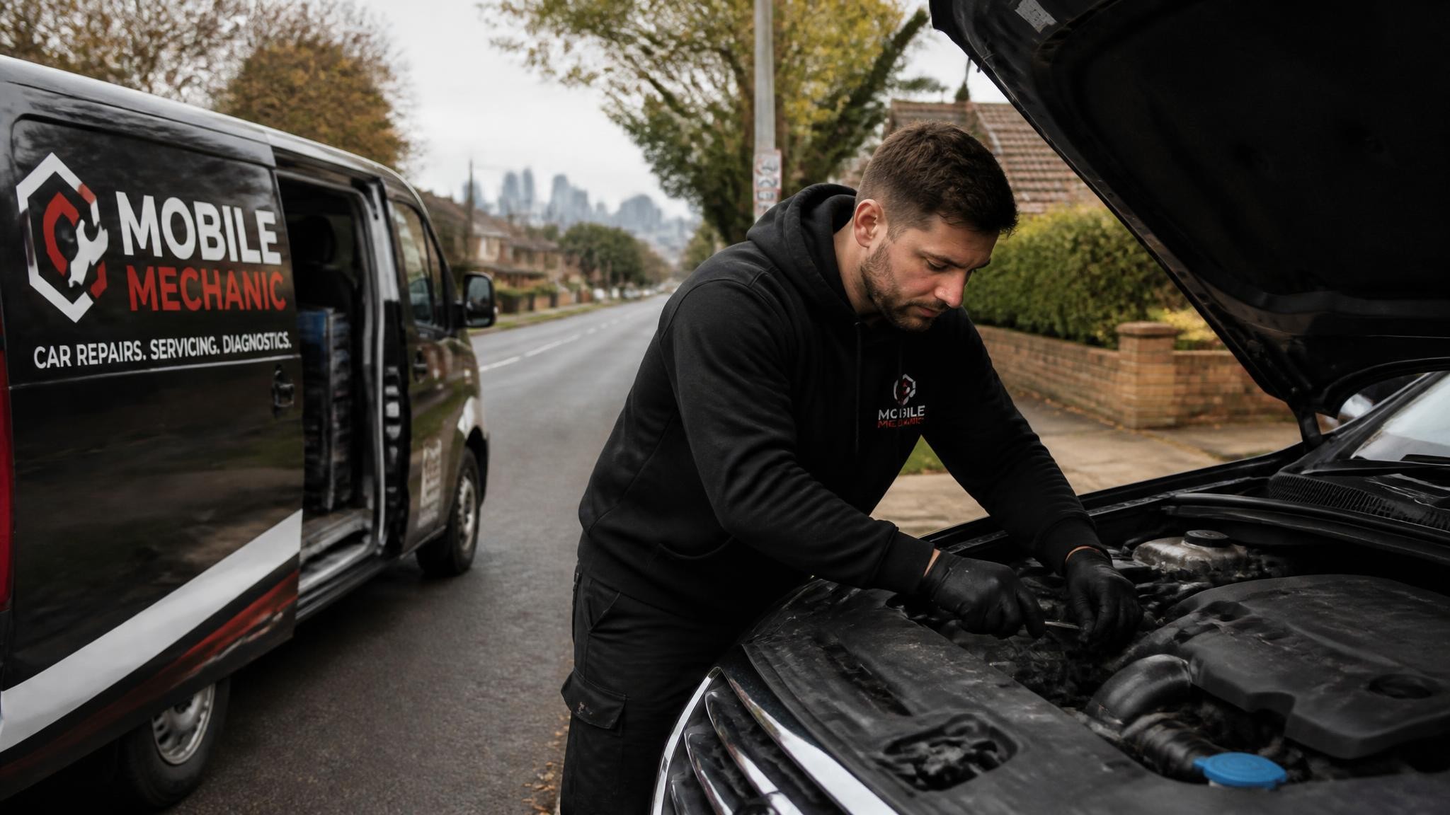 Mobile car repair service across Melbourne suburbs