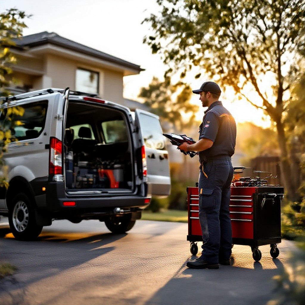 Mobile mechanic arriving in Melbourne