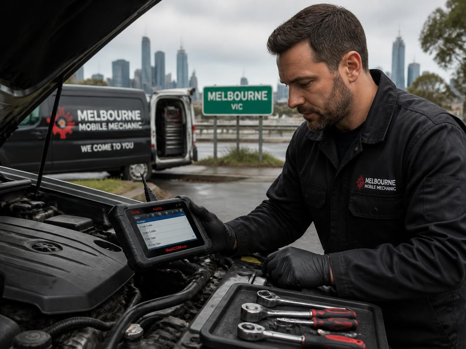 On-site car diagnostics and repairs in Melbourne