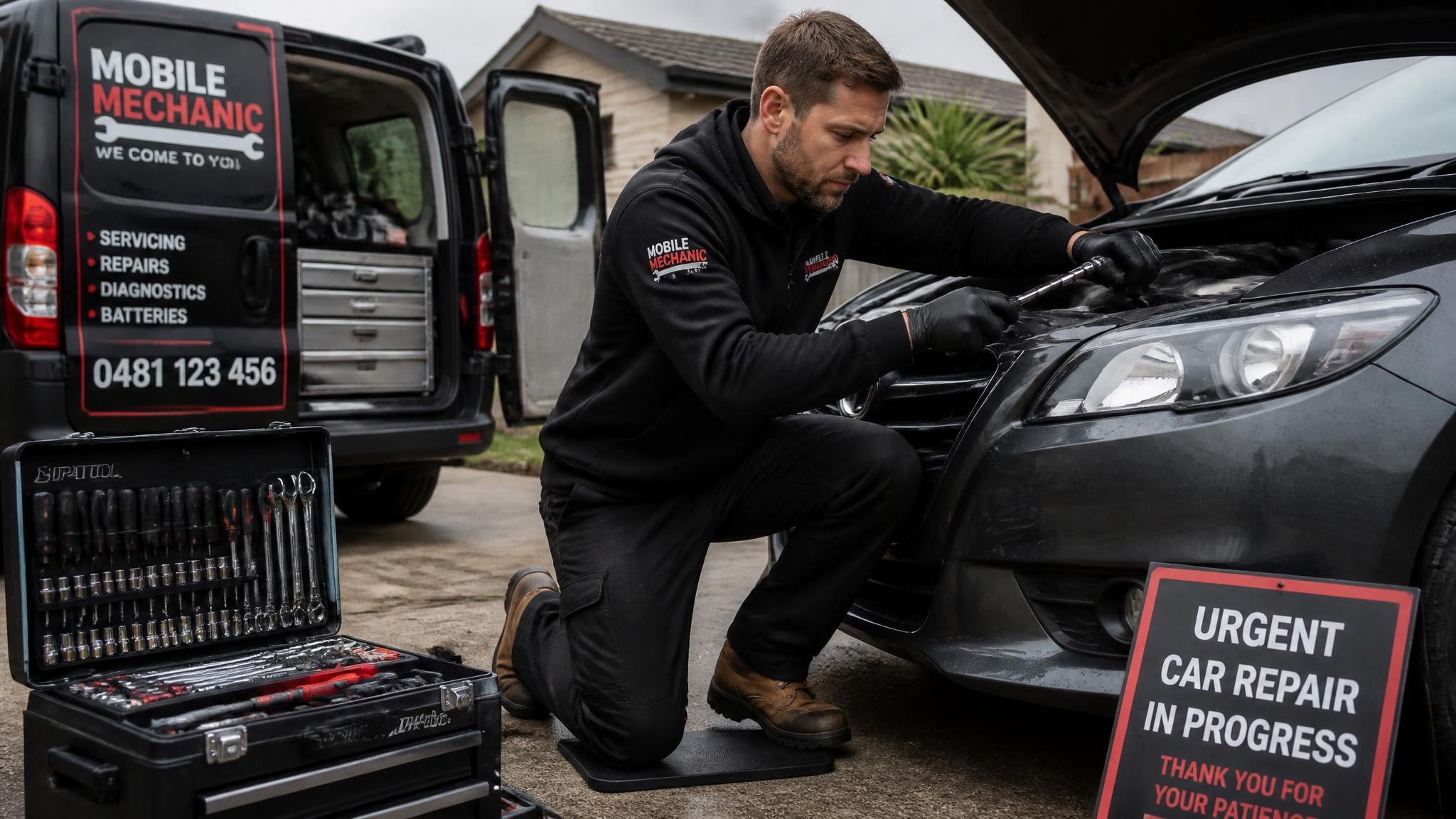 On the spot mobile mechanic working in Melbourne