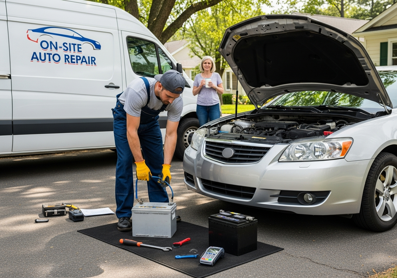 Battery replacement at home