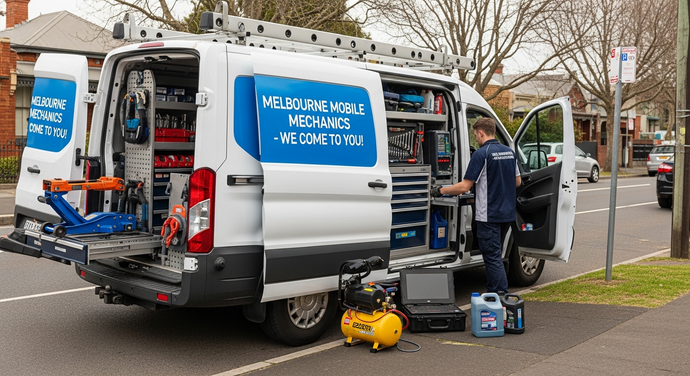 Mobile Mechanic OnSite van in Melbourne