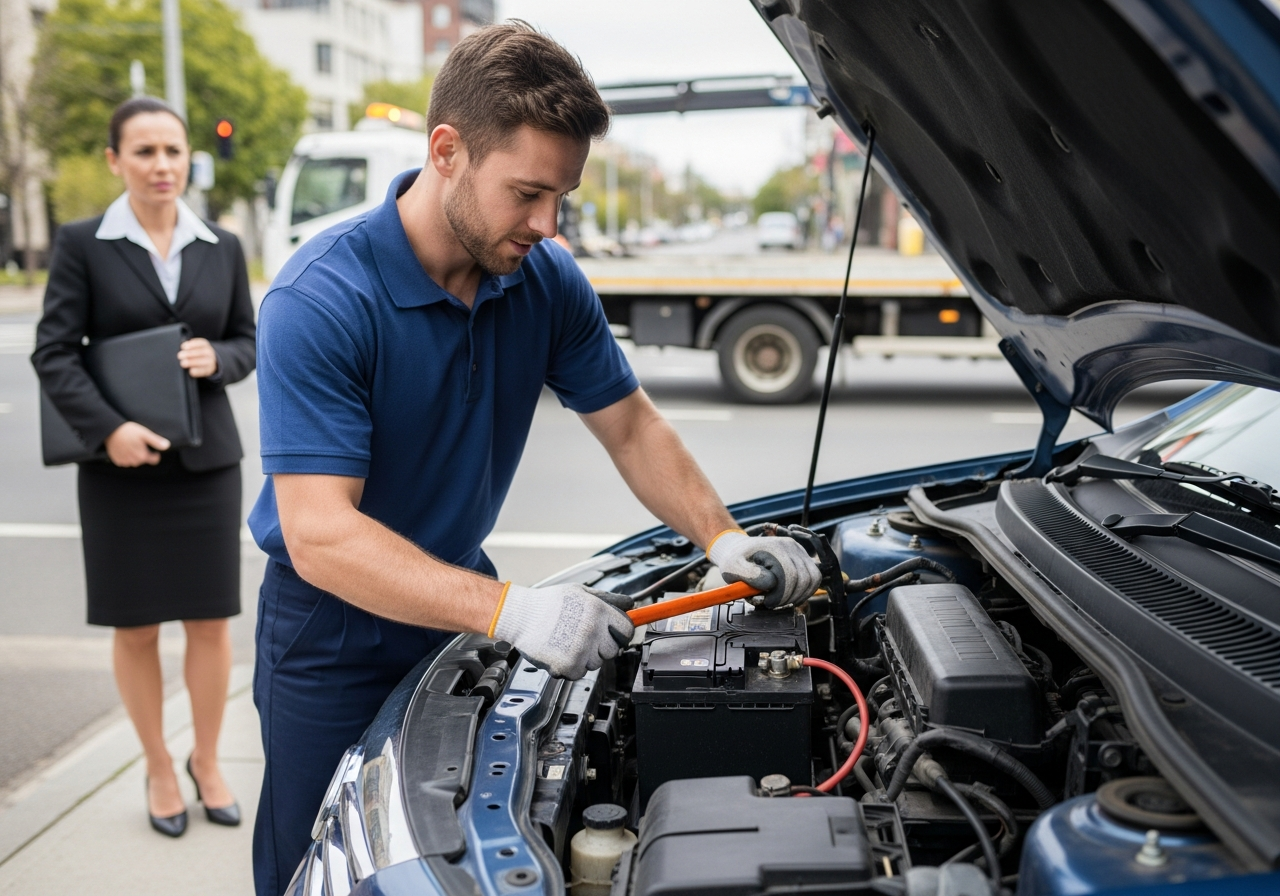 Battery replacement onsite