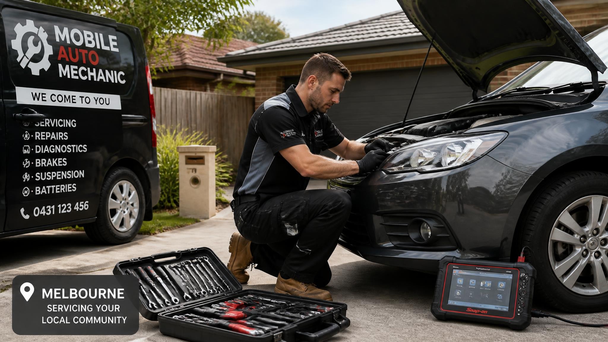 Mobile auto repair business in Melbourne