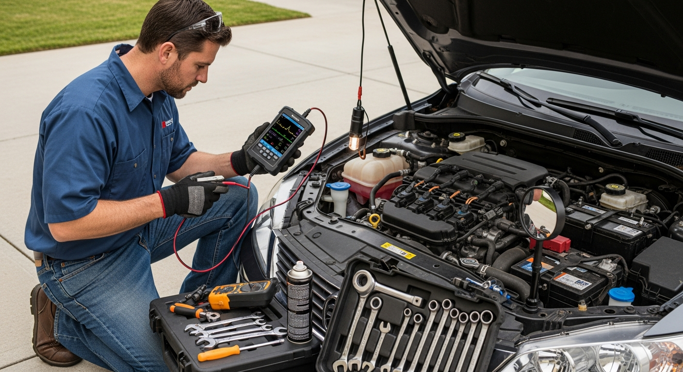 Mobile mechanic onsite