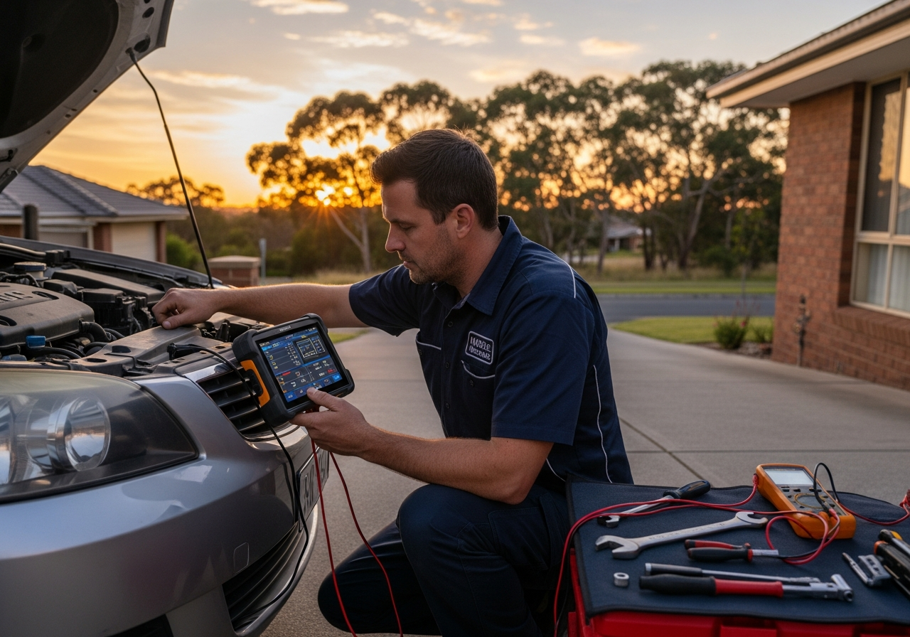 Engine diagnostics onsite