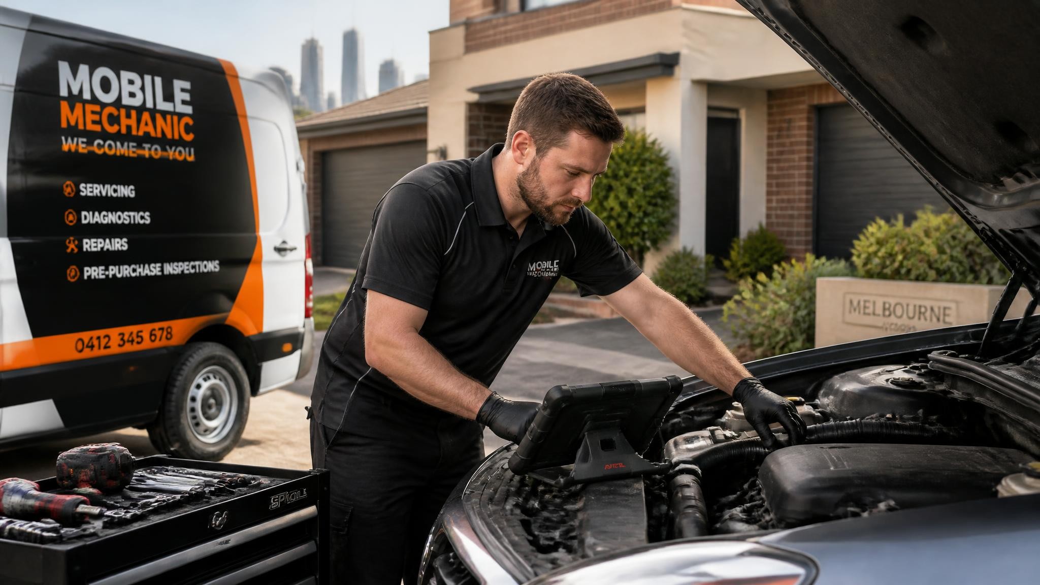 Mobile car repair mechanic in Melbourne