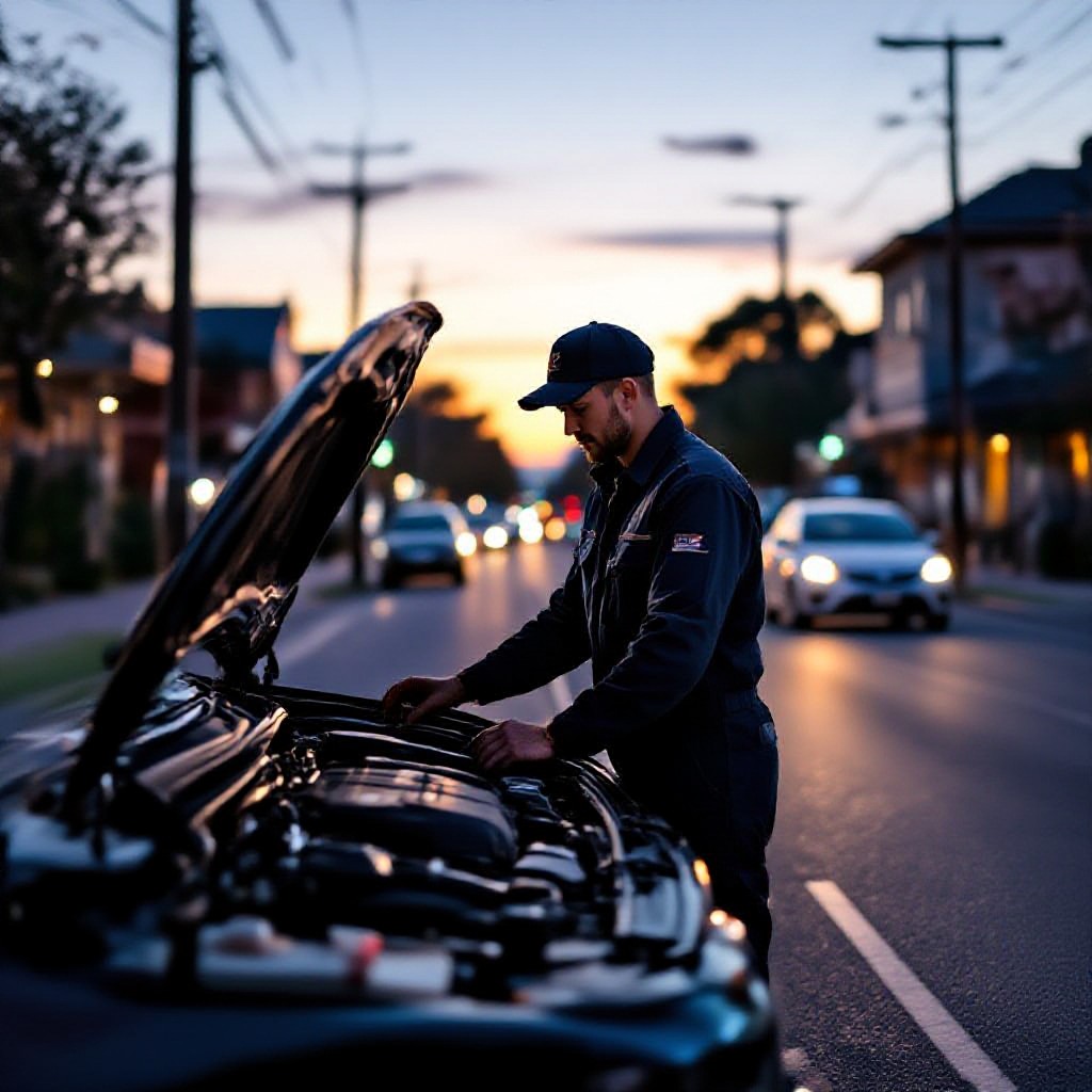 Mobile car repair mechanic onsite