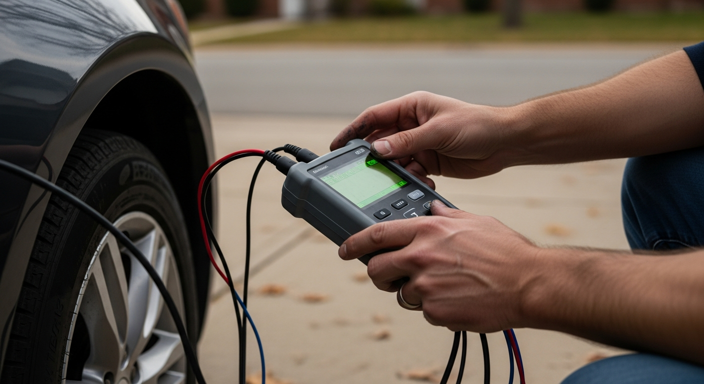 Mobile mechanic diagnostic in Melbourne suburb