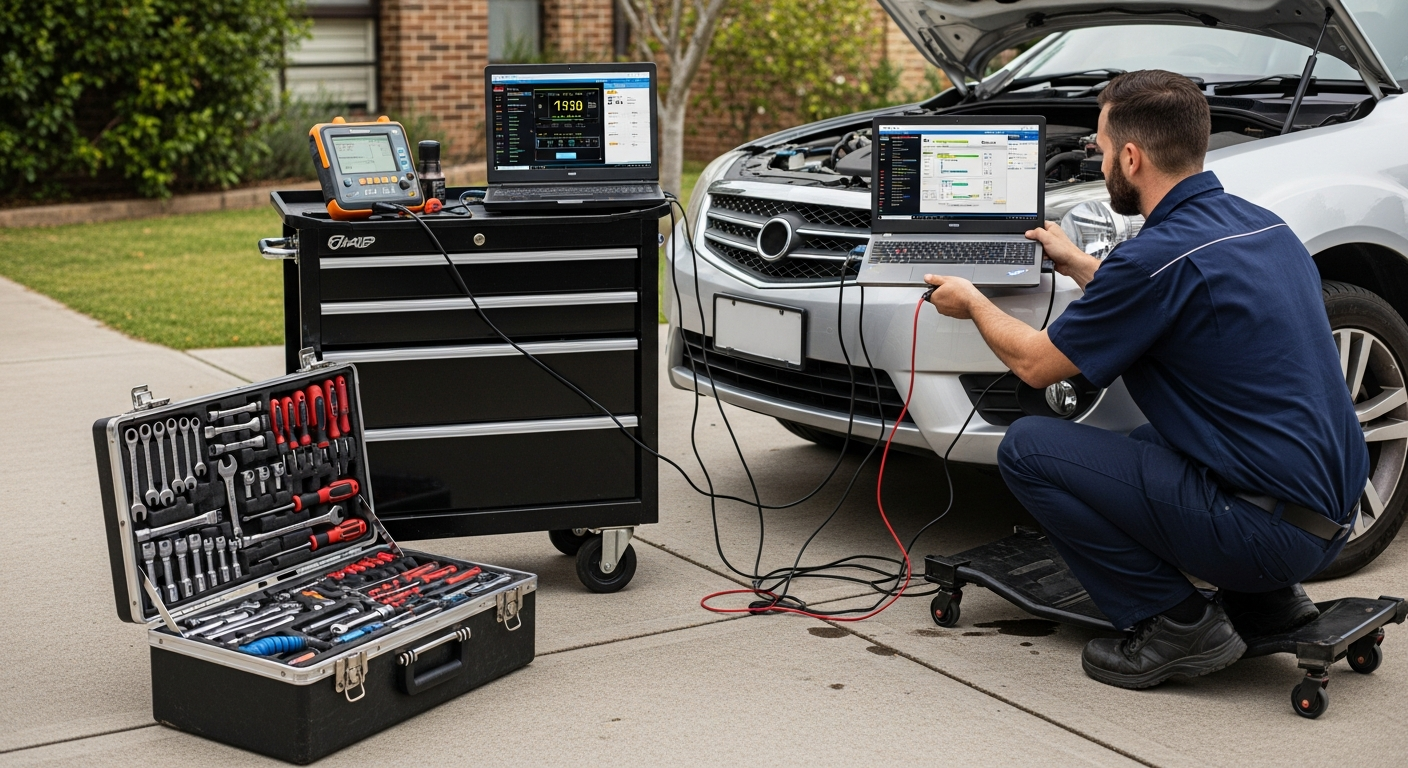 Mobile car servicing onsite