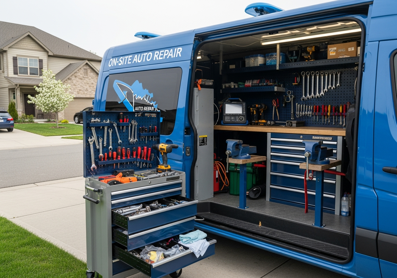 Mobile mechanic van