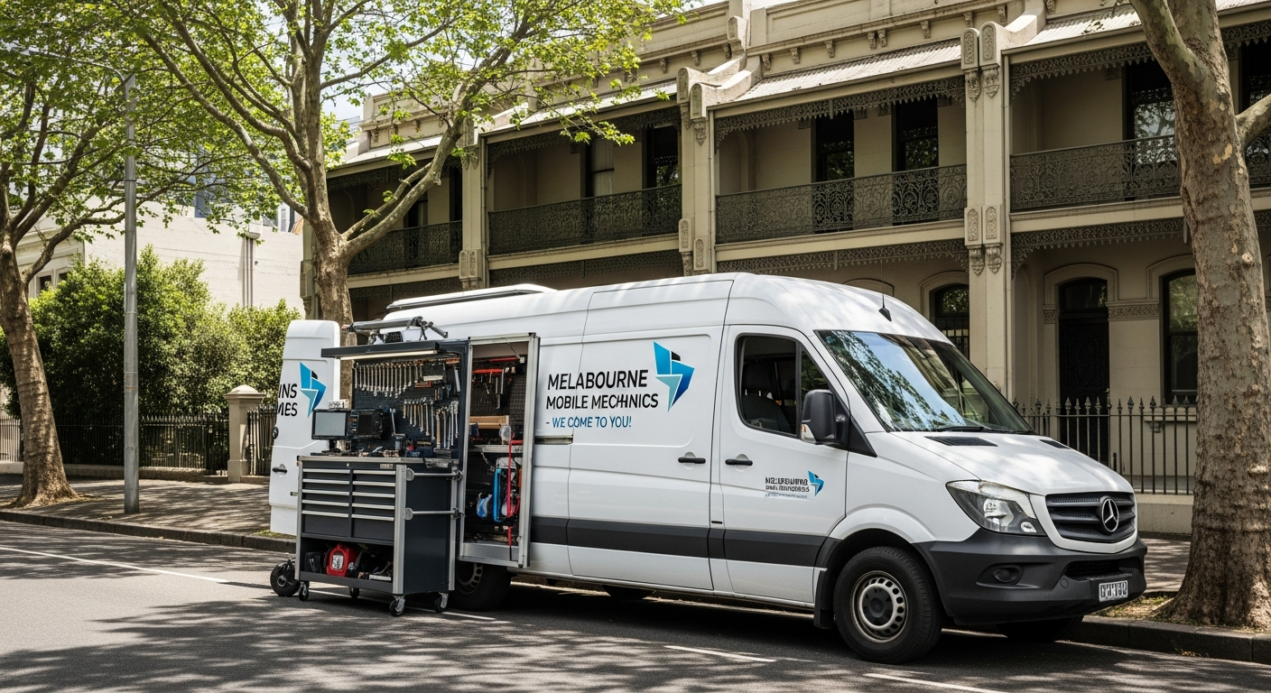 South Melbourne mobile mechanic van