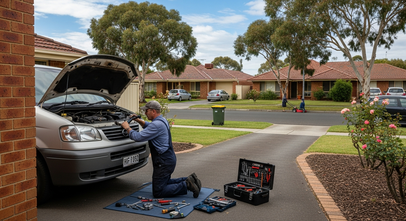 Mobile mechanic Melbourne suburbs
